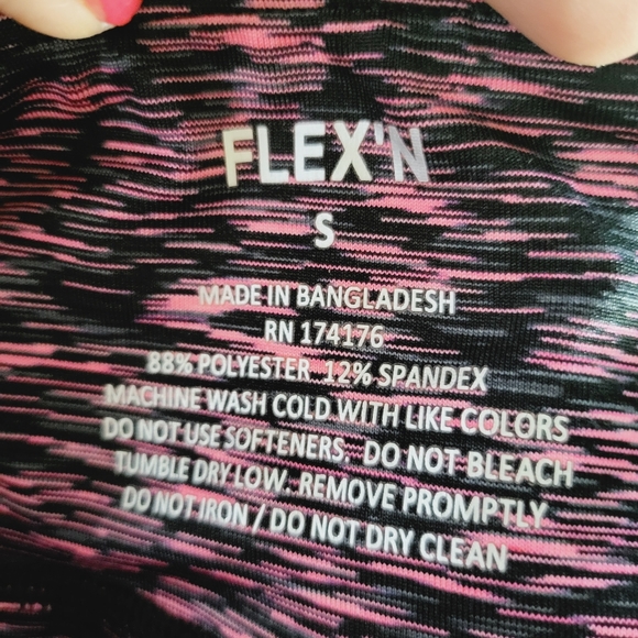 Flex N Womens Burgundy Skinny Leggins - Picture 5 of 5